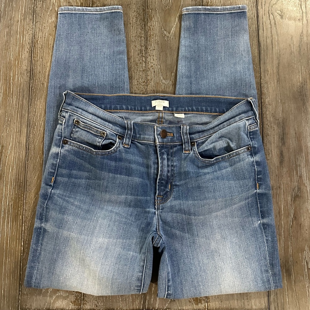 J. Crew Women's Blue Skinny Jeans - Picture 2 of 9